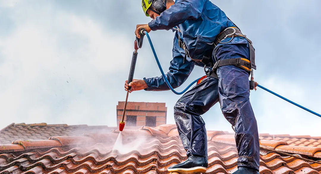Nettoyage de toiture